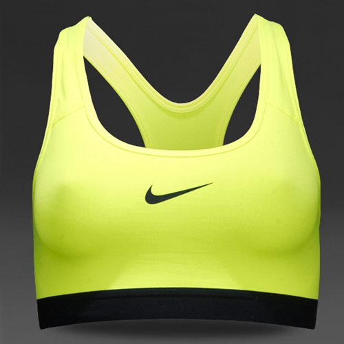 Nike Pro Classic Bra Volt/Black/Black for Women